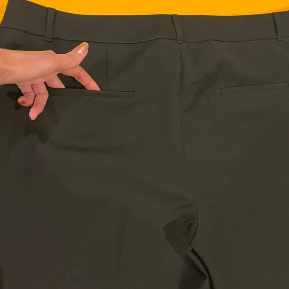 White House Black Market Ines Professional Bootcut Pants/ Trousers. Black 18 NWT - Picture 13 of 16